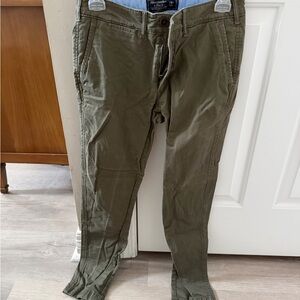 Abercrombie & Fitch Men's Khaki Chinos